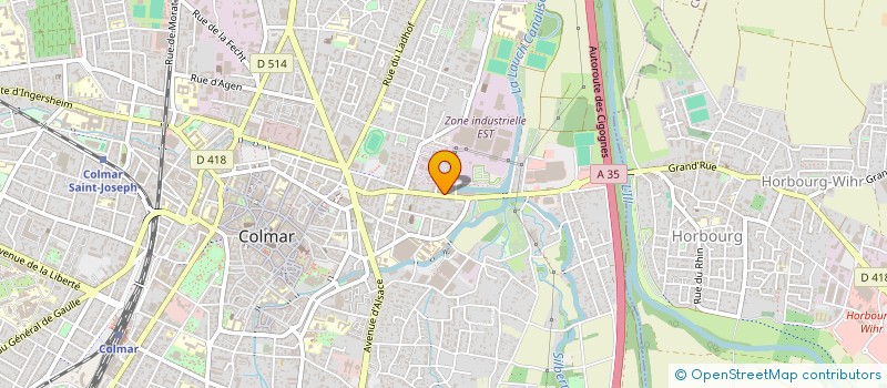 localisation de l'entreprise MONSIEUR ADEM UCTEPE  COLMAR