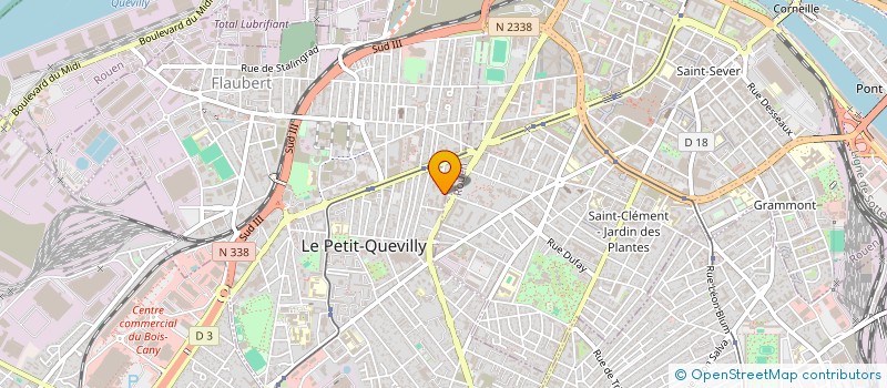 localisation de l'entreprise MONSIEUR ADEM YAHIAOUI à LE PETIT-QUEVILLY