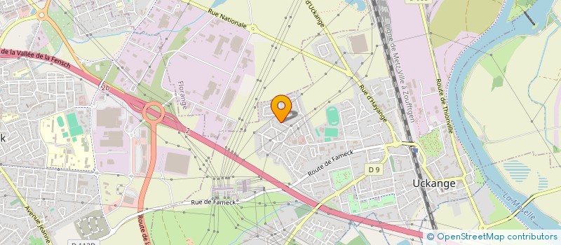 localisation de l'entreprise MONSIEUR ADEM YAVUZYIGITOGLU  UCKANGE