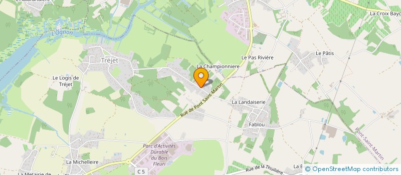 localisation de l'entreprise MONSIEUR ADEM YILMAZ  LA CHEVROLIERE