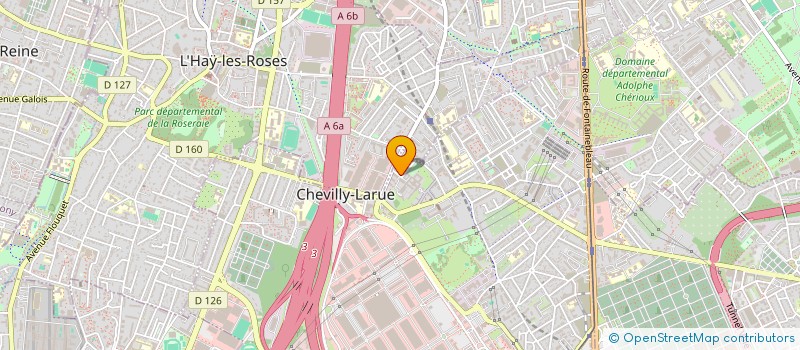 localisation de l'entreprise MONSIEUR ADEMOLA OTEJU  CHEVILLY-LARUE