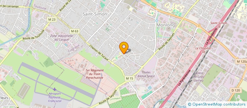 localisation de l'entreprise MONSIEUR ADEN BARKHADE TOUKALEH à TOULOUSE