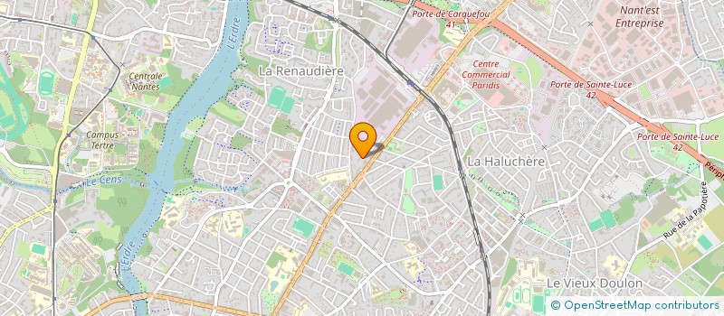 localisation de l'entreprise MONSIEUR ADEN OSAGIE  NANTES