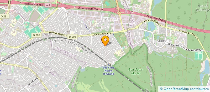 localisation de l'entreprise MONSIEUR ADENILSON NOVAIS SAO JOSE à NOISY-LE-GRAND