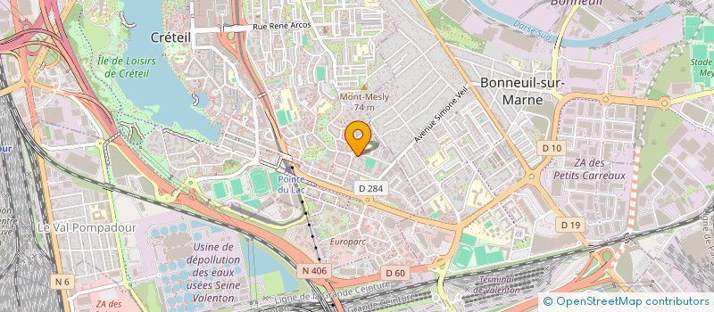 localisation de l'entreprise MONSIEUR ADENIS HASHANI  CRETEIL