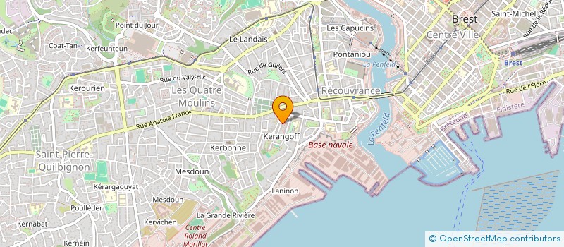 localisation de l'entreprise MONSIEUR ADEOLA FADELE à BREST