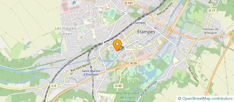 localisation de l'entreprise MONSIEUR ADERITO BATISTA à ETAMPES