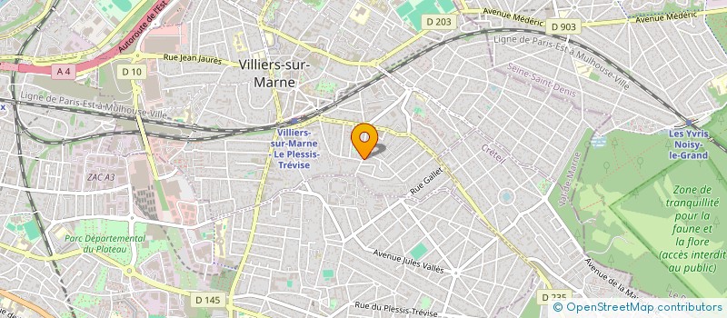 localisation de l'entreprise MONSIEUR ADERITO SERRALHEIRO DIAS à VILLIERS-SUR-MARNE