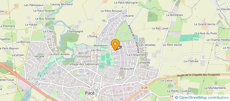 localisation de l'entreprise MONSIEUR ADERLAN DA SILVA  PACE