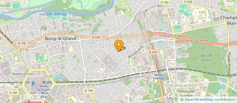 localisation de l'entreprise MONSIEUR ADEVALDO JUNIOR  NOISY-LE-GRAND