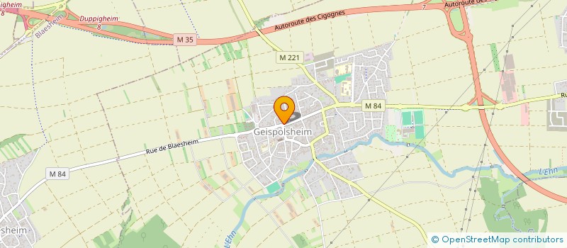 localisation de l'entreprise MONSIEUR ADI AVDIC  GEISPOLSHEIM