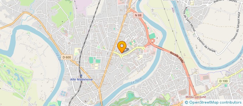 localisation de l'entreprise MONSIEUR ADI DJAMALDIEV  ALBI