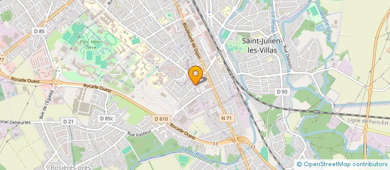 localisation de l'entreprise MONSIEUR ADI FLOREA  TROYES