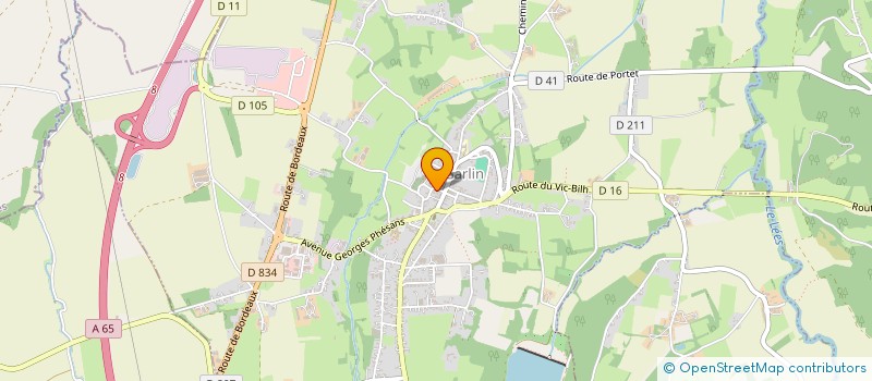 localisation de l'entreprise MONSIEUR ADI-NICUSOR VASILE à GARLIN