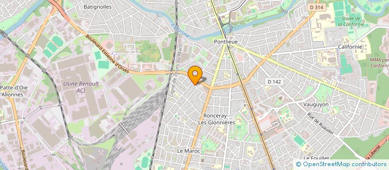 localisation de l'entreprise MONSIEUR ADIAPO DAPRE  LE MANS