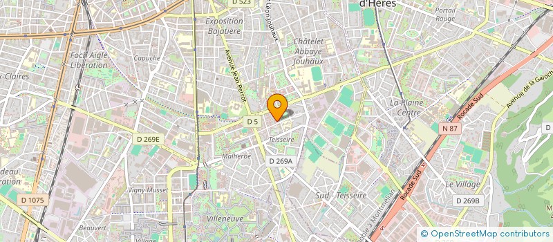 localisation de l'entreprise MONSIEUR ADIB BELKHIR à GRENOBLE