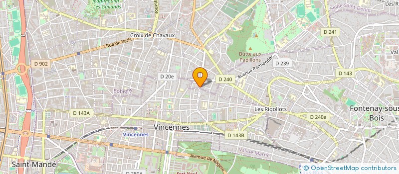 localisation de l'entreprise MONSIEUR ADIB BOUBEKEUR BENABDERRAHMANE à MONTREUIL
