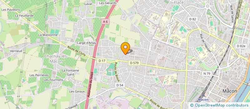 localisation de l'entreprise MONSIEUR ADIB KHOMSI à CHARNAY-LES-MACON