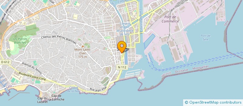 localisation de l'entreprise MONSIEUR ADIB MBARKI à SETE