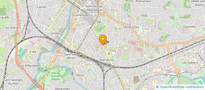 localisation de l'entreprise MONSIEUR ADIB RAYA  LE MANS