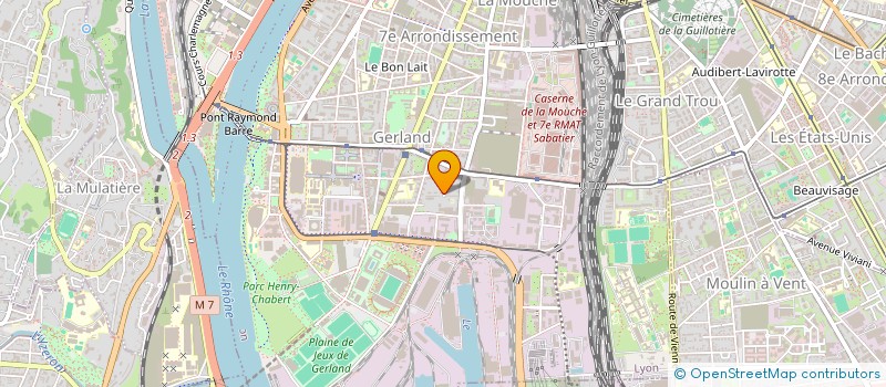 localisation de l'entreprise MONSIEUR ADIB TRIKI  LYON