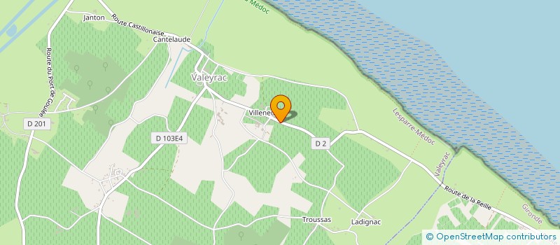 localisation de l'entreprise MONSIEUR ADIEN UIJTTEWAAL  QUEYRAC