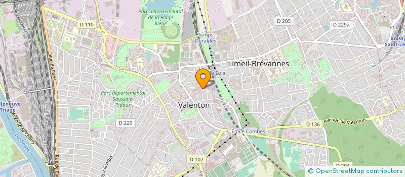 localisation de l'entreprise MONSIEUR ADIKO YAPOGA à VALENTON