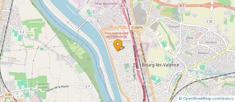 localisation de l'entreprise MONSIEUR ADIL ABDAOUI à BOURG-LES-VALENCE