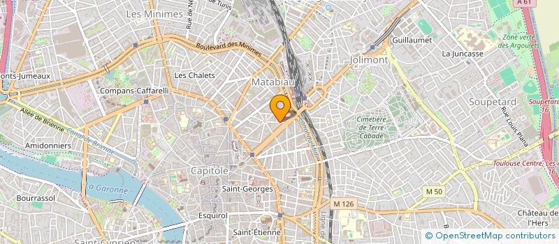 localisation de l'entreprise MONSIEUR ADIL ABDERAHMAN IBRAHIM  TOULOUSE