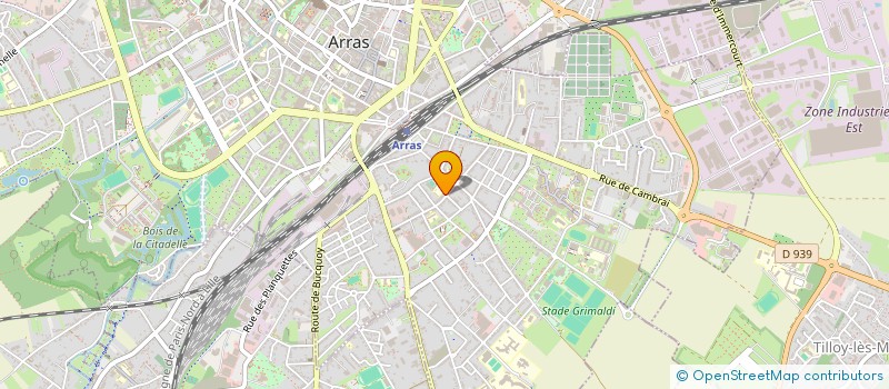 localisation de l'entreprise MONSIEUR ADIL ABDOUNE à ARRAS