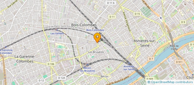 localisation de l'entreprise MONSIEUR ADIL ABOUSSOUFYAN à BOIS-COLOMBES