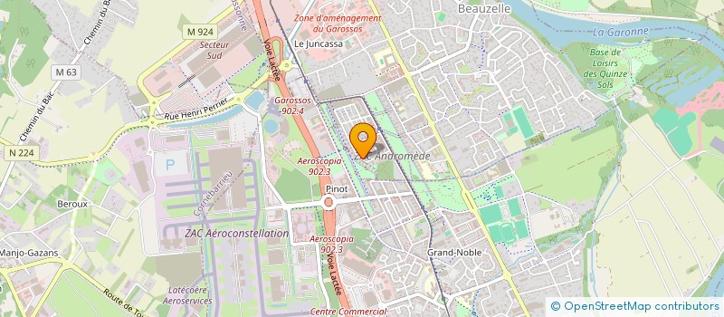 localisation de l'entreprise MONSIEUR ADIL AIDI  BEAUZELLE