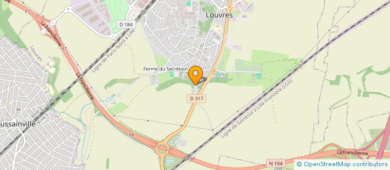 localisation de l'entreprise MONSIEUR ADIL AKBLI  LOUVRES