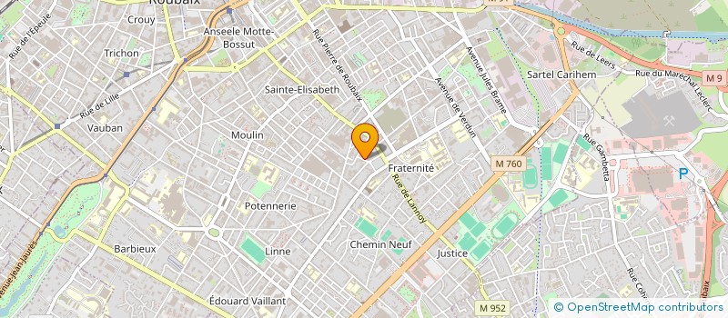 localisation de l'entreprise MONSIEUR ADIL ALOUANI  ROUBAIX