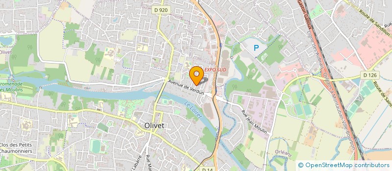 localisation de l'entreprise MONSIEUR ADIL AMACHIAKH à OLIVET