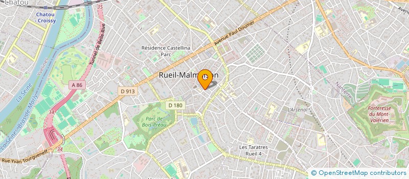 localisation de l'entreprise MONSIEUR ADIL AMEZIAN  RUEIL MALMAISON