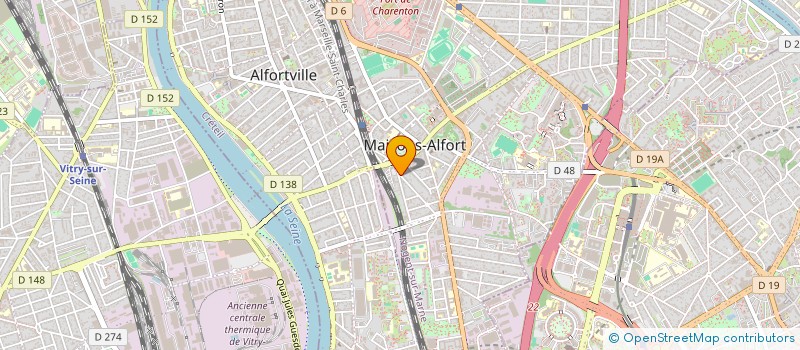 localisation de l'entreprise MONSIEUR ADIL AMROUNE à MAISONS-ALFORT