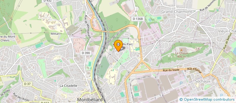 localisation de l'entreprise MONSIEUR ADIL AMSIMNA  MONTBELIARD