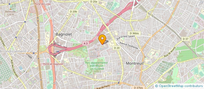localisation de l'entreprise MONSIEUR ADIL AOUALY à MONTREUIL