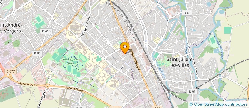 localisation de l'entreprise MONSIEUR ADIL ARRASSARRASSERRASS  TROYES