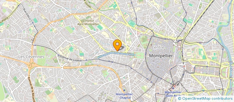 localisation de l'entreprise MONSIEUR ADIL BENAISSA à MONTPELLIER