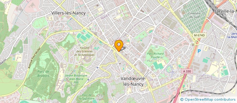 localisation de l'entreprise MONSIEUR ADIL BENSAADOUN  VANDUVRE-LES-NANCY