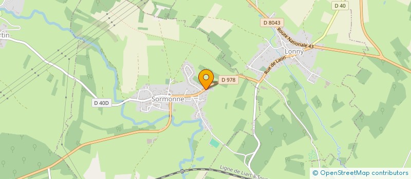 localisation de l'entreprise MONSIEUR ADIL BENSHILIA  SORMONNE