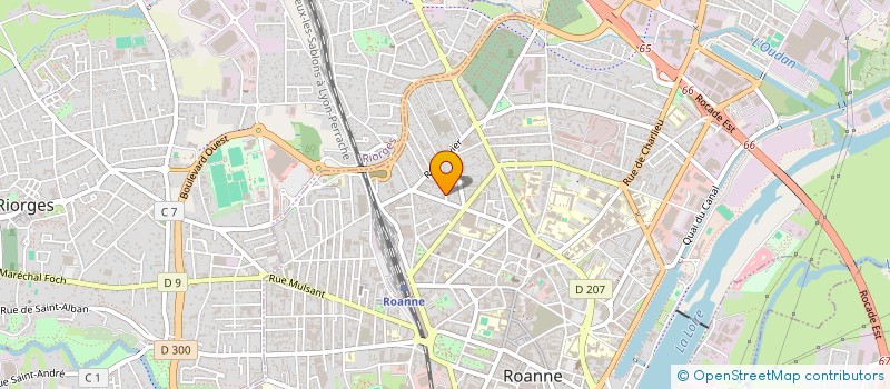 localisation de l'entreprise MONSIEUR ADIL BENTAHAR à ROANNE