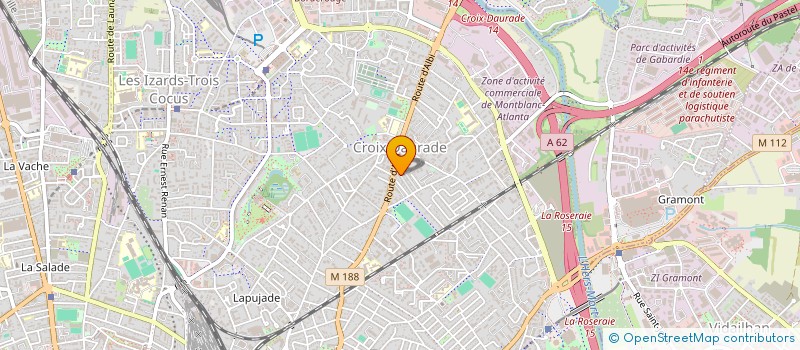 localisation de l'entreprise MONSIEUR ADIL BERRADA à TOULOUSE