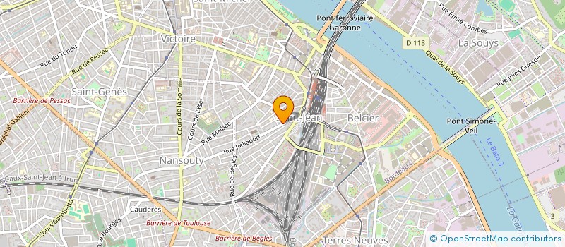 localisation de l'entreprise MONSIEUR ADIL BOUCHEMLAL  BORDEAUX