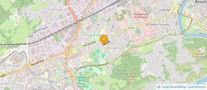 localisation de l'entreprise MONSIEUR ADIL BOUHOUT à BESANCON