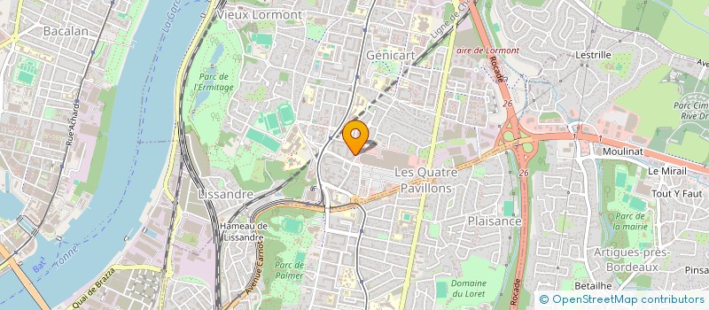 localisation de l'entreprise MONSIEUR ADIL BOUJNANE à LORMONT