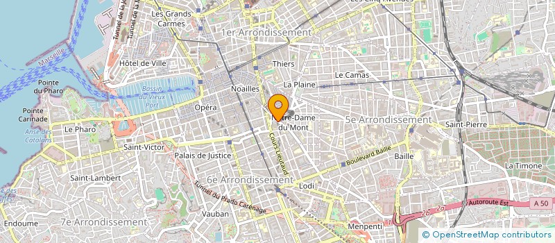 localisation de l'entreprise MONSIEUR ADIL BOUKENDIL  MARSEILLE