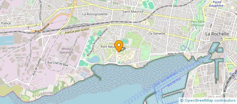 localisation de l'entreprise MONSIEUR ADIL BOURFOUN  LA ROCHELLE